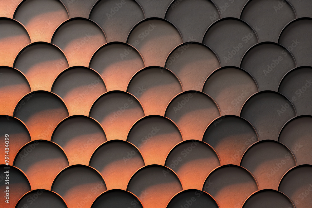 Poster sophisticated abstract 3d pattern. japanese and scandinavian style. background image. created with g