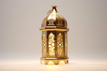 Eid mubarak and ramadan kareem greetings with islamic lantern and mosque. Eid al fitr background
