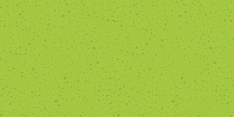 Cartoon Bright Green Grass Seamless Pattern. Fresh grass seamless pattern. Vector.