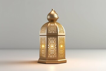 Eid mubarak and ramadan kareem greetings with islamic lantern and mosque. Eid al fitr background
