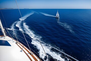 Obraz premium yacht, Sailing
