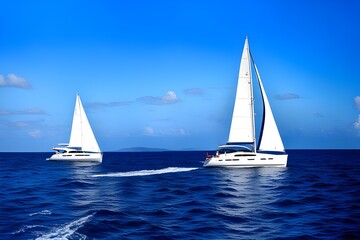 Obraz premium yacht, Sailing