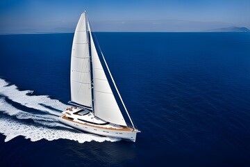Obraz premium yacht, Sailing