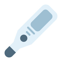 thermometer vector icon. medicine icon flat style. perfect use for logo, presentation, website, and more. modern icon design color style