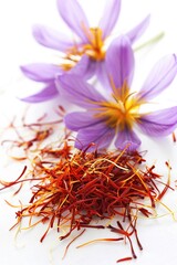 Investigate the antioxidant properties of saffron and its culinary applications