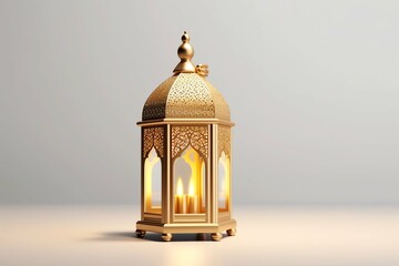 Eid mubarak and ramadan kareem greetings with islamic lantern and mosque. Eid al fitr background