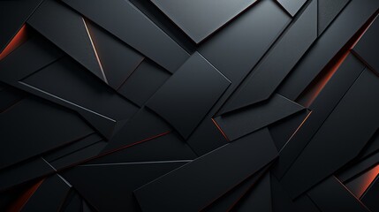 Dark minimal style 3D backdrop with soft tech textures