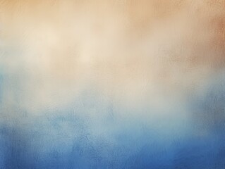 Beige and blue colors abstract gradient background in the style of, grainy texture, blurred, banner design, dark color backgrounds, beautiful with copy space for photo text or product, blank empty cop - obrazy, fototapety, plakaty