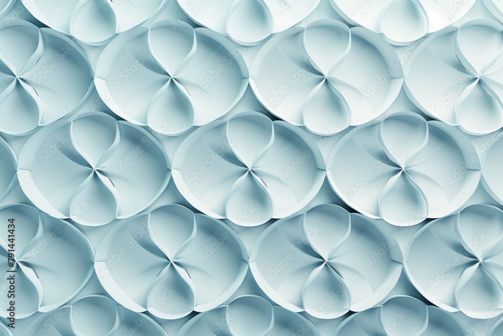 Poster sophisticated abstract 3d pattern. japanese and scandinavian style. background image. created with g