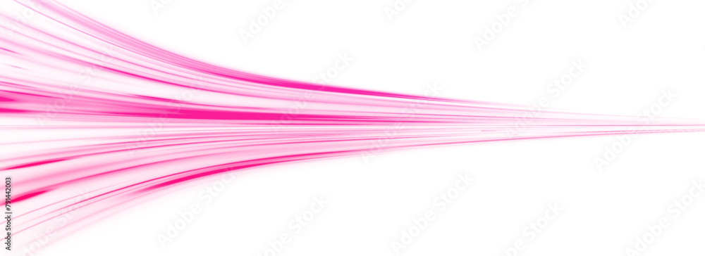 Aufkleber abstract background in blue and purple neon glow colors. vector png blue glowing lines air flow effe