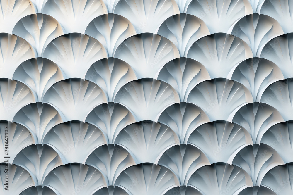 Poster sophisticated abstract 3d pattern. japanese and scandinavian style. background image. created with g