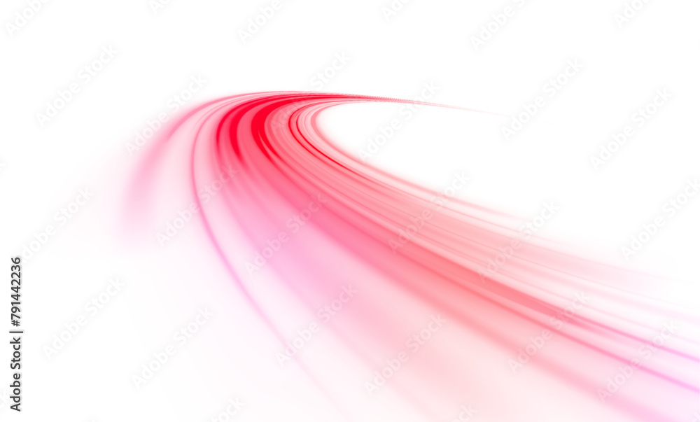 Poster abstract neon light rays background. a colorful motion background of city light trails. vector png.