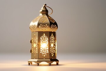 Eid mubarak and ramadan kareem greetings with islamic lantern and mosque. Eid al fitr background