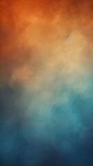 Obraz na płótnie Canvas Brown and blue colors abstract gradient background in the style of, grainy texture, blurred, banner design, dark color backgrounds, beautiful with copy space for photo text or product, blank empty cop