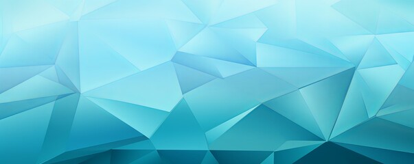 Fototapeta na wymiar Cyan abstract background with low poly design, vector illustration in the style of cyan color palette with copy space for photo text or product, blank empty copyspace 