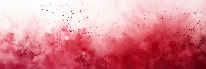 A captivating cloud of red smoke on a solid background with a dynamic and mysterious aura - obrazy, fototapety, plakaty
