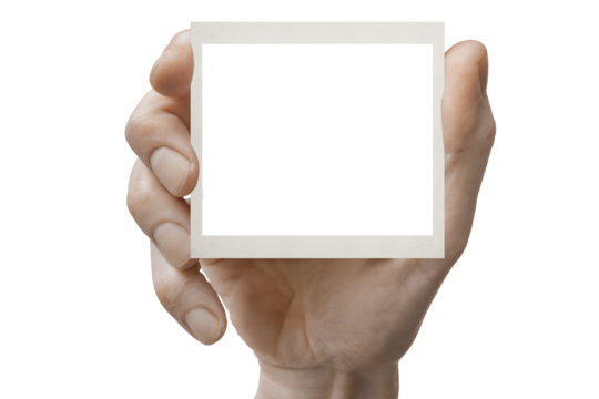 polaroid card blank in a hand on the png backgrounds.polaroid card blank in a hand on the png backgrounds.polaroid card blank in a hand on the png backgrounds.