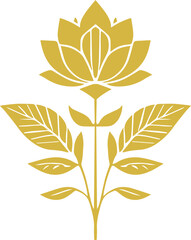 aesthetic plant wedding outline decoration