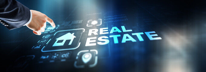 Real estate concept. Buying real estate for business or life - 791466816