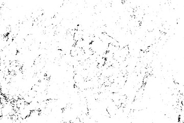 Vector texture dust overlay creat grunge effect. Black and white background.