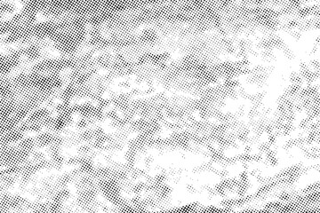 Vector grunge abstract halftone texture effect.