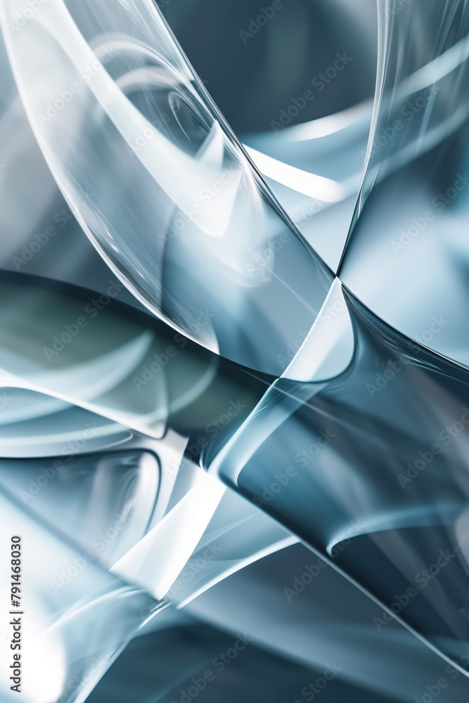 Poster abstract background with reflections and caustics. hi-tech. futuristic background image. created wit