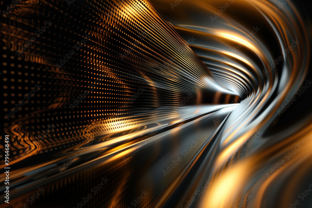 Poster abstract background with reflections and caustics. hi-tech. futuristic background image. created wit