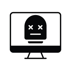 Game Over vector icon