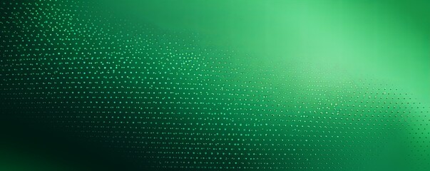 Green background with a gradient and halftone pattern of dots. High resolution vector illustration in the style of professional photography. High definition and high detail with high quality and high 
