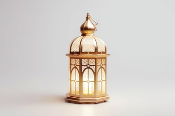 Obraz premium Eid mubarak and ramadan kareem greetings with islamic lantern and mosque. Eid al fitr background