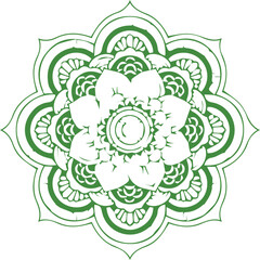Beautiful mandala art, vector mandala design