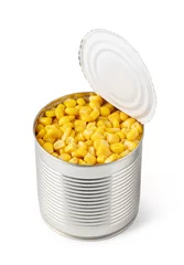 Rolgordijnen Sweet canned corn © Gresei