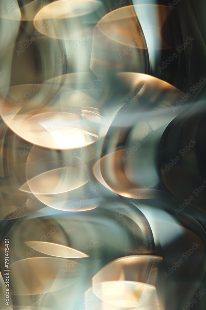 Poster abstract background with reflections and caustics. hi-tech. futuristic background image. created wit