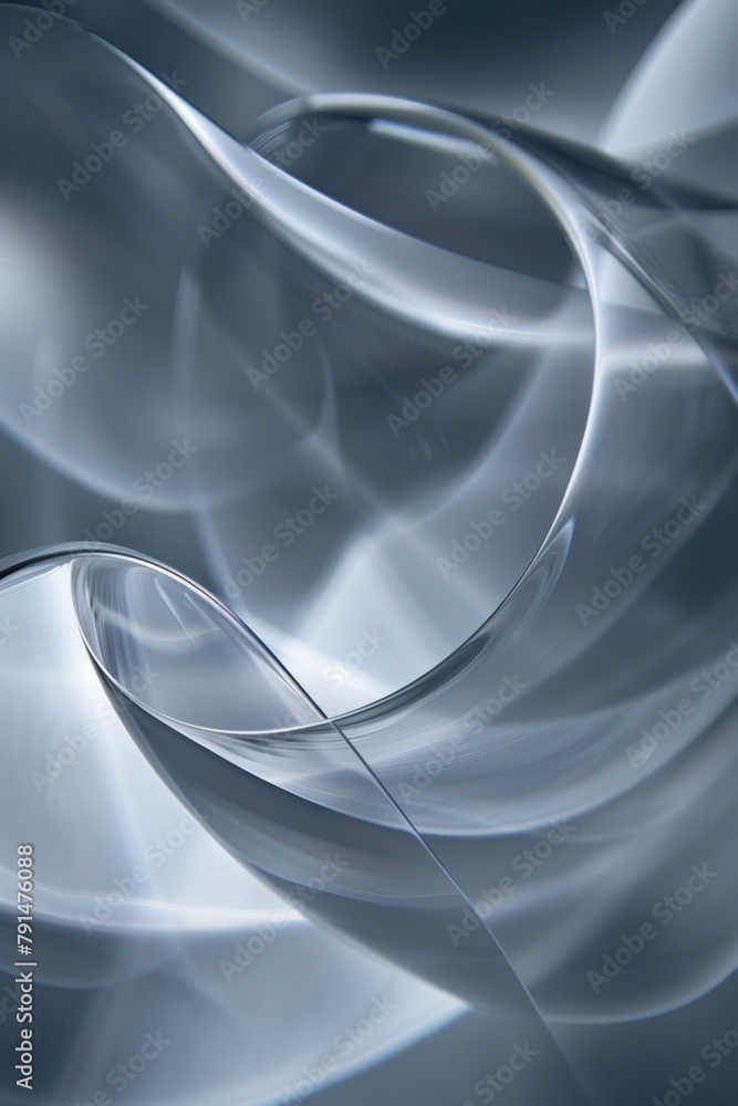 Poster abstract background with reflections and caustics. hi-tech. futuristic background image. created wit