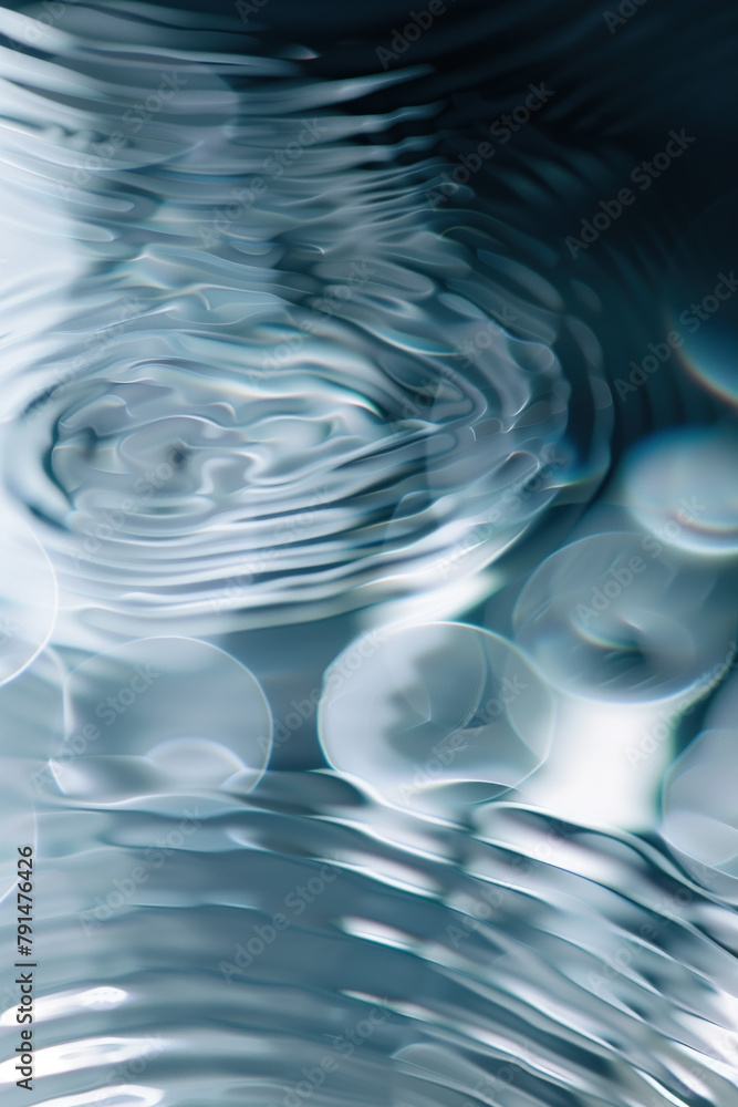 Poster abstract background with reflections and caustics. hi-tech. futuristic background image. created wit