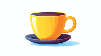 Cup Icon Vector Illustration 2d flat cartoon vactor