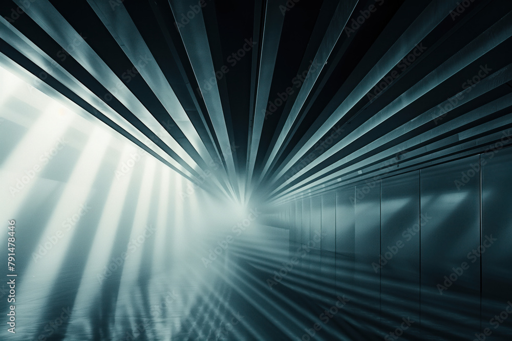 Poster abstract background with reflections and caustics. hi-tech. futuristic background image. created wit