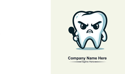Angry Molar with a Cavity