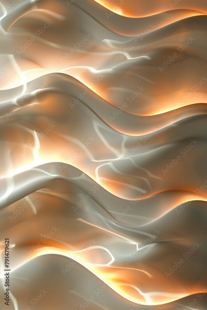 Poster abstract background with reflections and caustics. hi-tech. futuristic background image. created wit