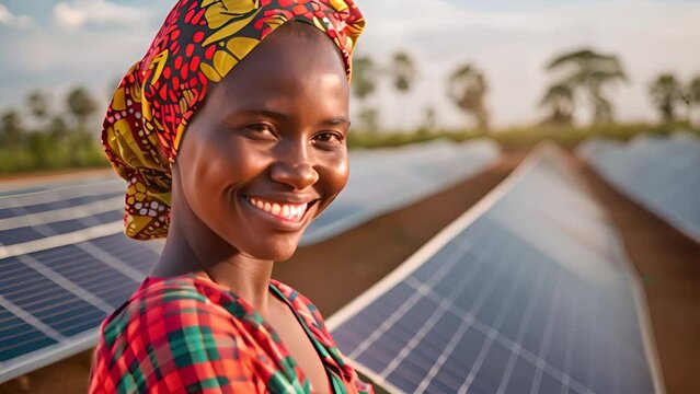A bright smile with a brighter future in renewable energy