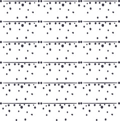 Horizontal lines and many dots in background form.