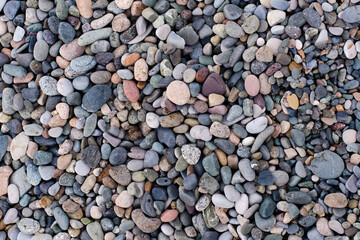 Stones on the beach