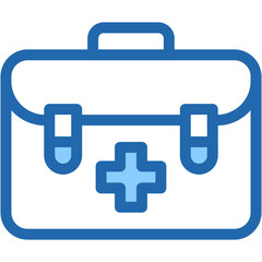 Vector Icon bag, first aid kit, first aid bag, first aid, healthcare and medical Icon