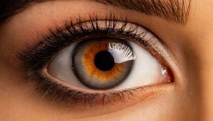 Windows to the Soul: Close-Up of a Female Eye"