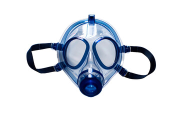 Oxygen Mask On Transparent Background. - obrazy, fototapety, plakaty