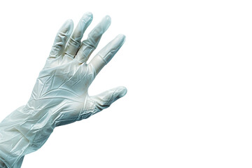 Sterile Gloves On Transparent Background. - obrazy, fototapety, plakaty