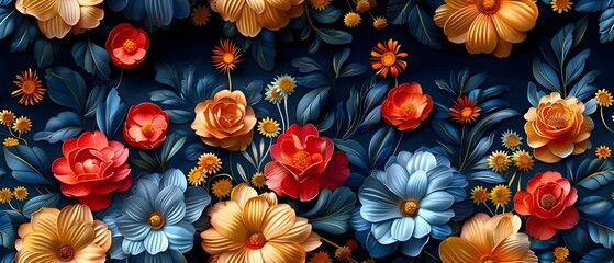 Smooth Texture of Indonesian Batik Motifs: Close-up Photography