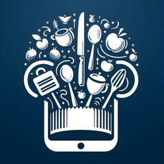 Cooking and Recipe App Icon Design