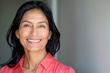 beautiful 40 year old indian woman portrait