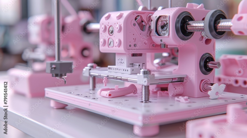 Poster craft an animated infographic illustrating the potential of 3d printing technology, using visual dem